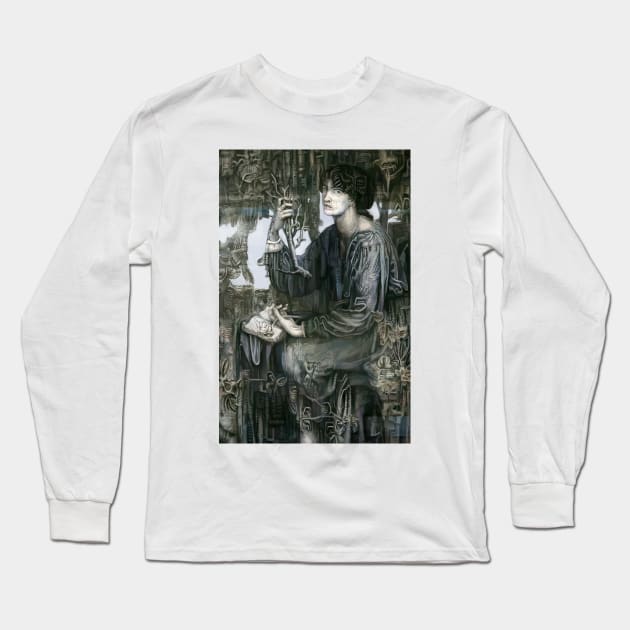 Alien Renaissance - Gothic resurrection of Rossetti Long Sleeve T-Shirt by rolphenstien